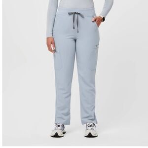 FIGS High Waist Yola Skinny Pant XL Dusty Blue